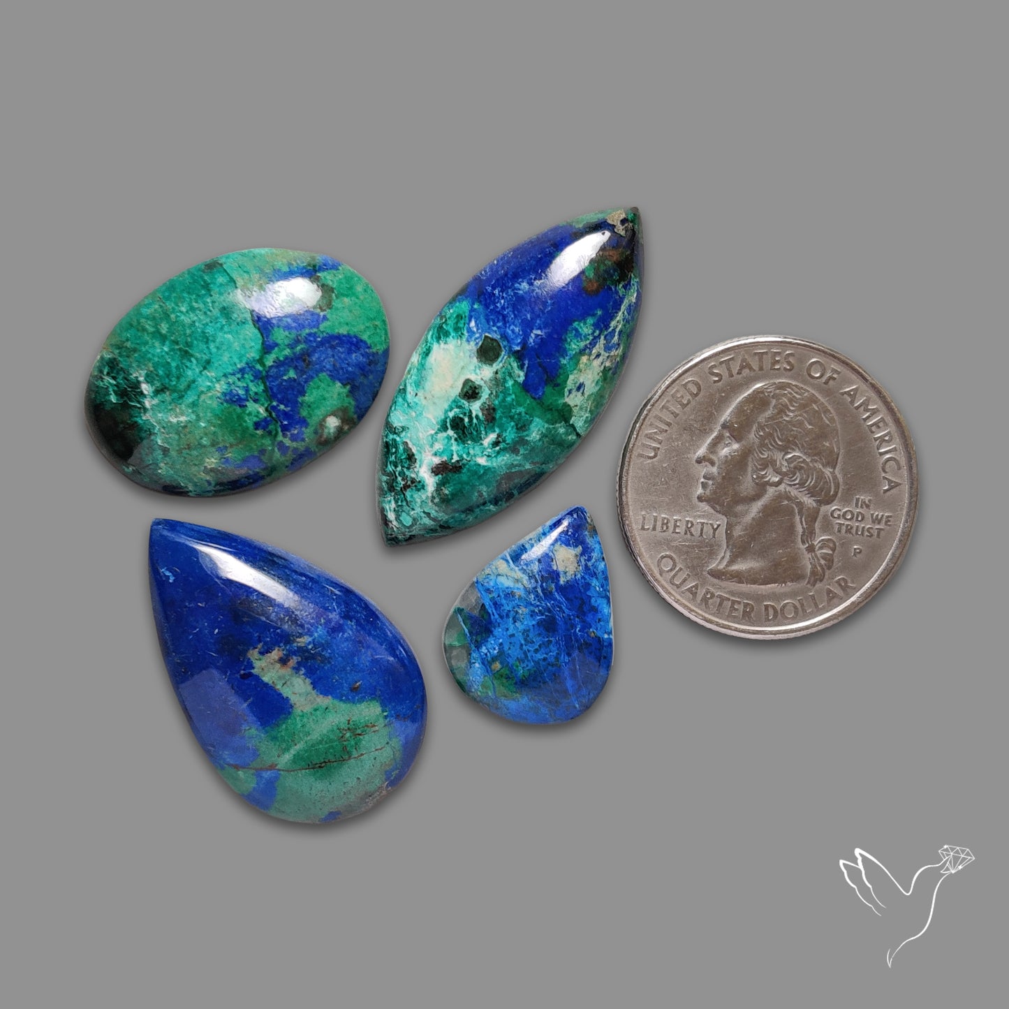 Congo Azurites Lot