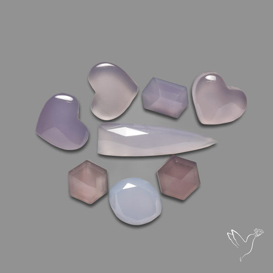 Lavender Chalcedony Lot