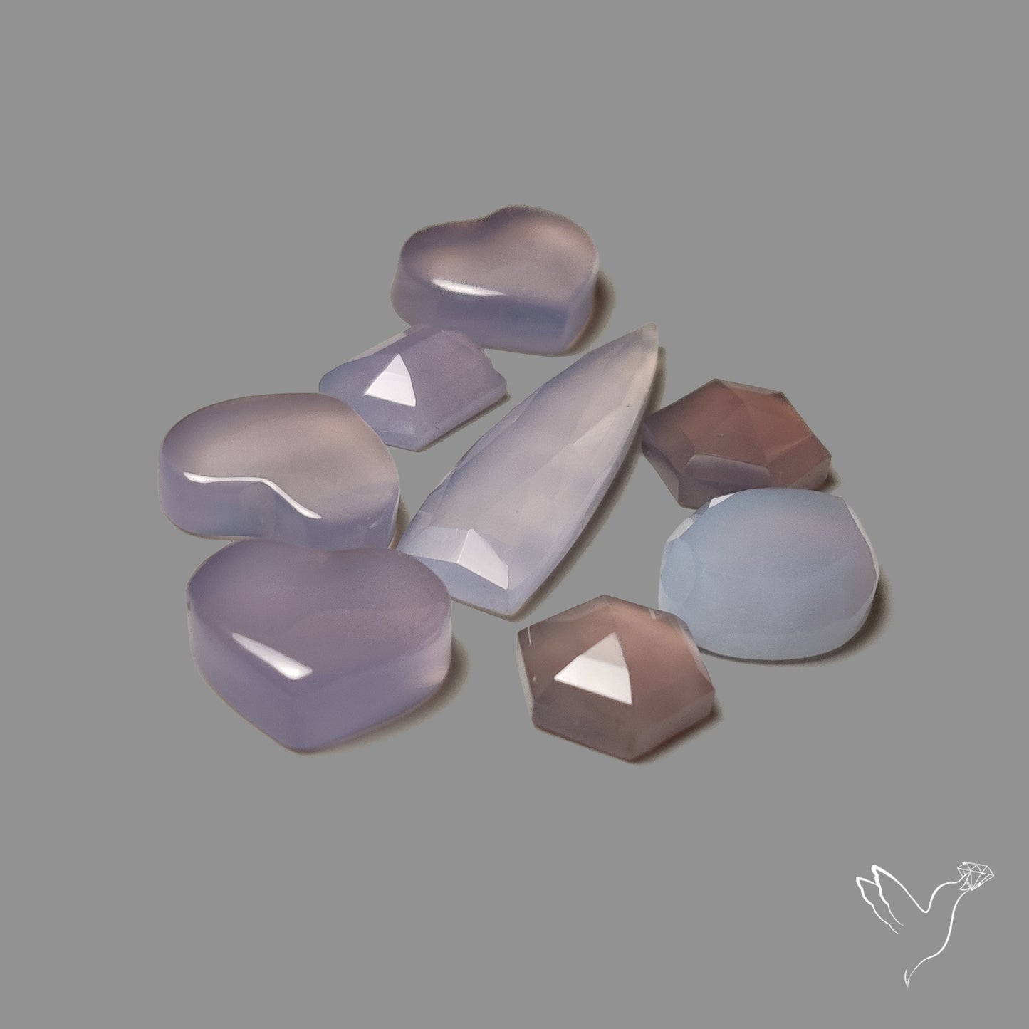 Lavender Chalcedony Lot