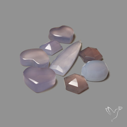 Lavender Chalcedony Lot