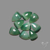 Rose Cut Chrome Chalcedonies Lot