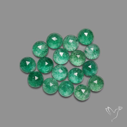 Rose Cut Green Tanzurine Lot