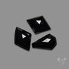 Rose Cut Black Spinels Lot