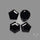 Step Cut Black Spinels Lot