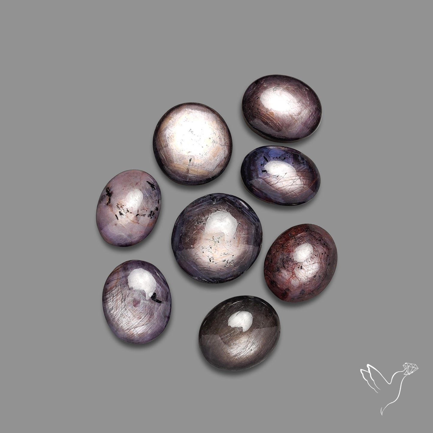 Dark Star Rubies Lot