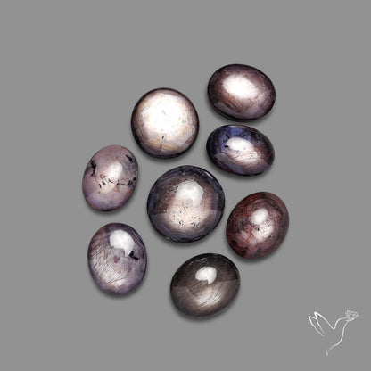 Dark Star Rubies Lot
