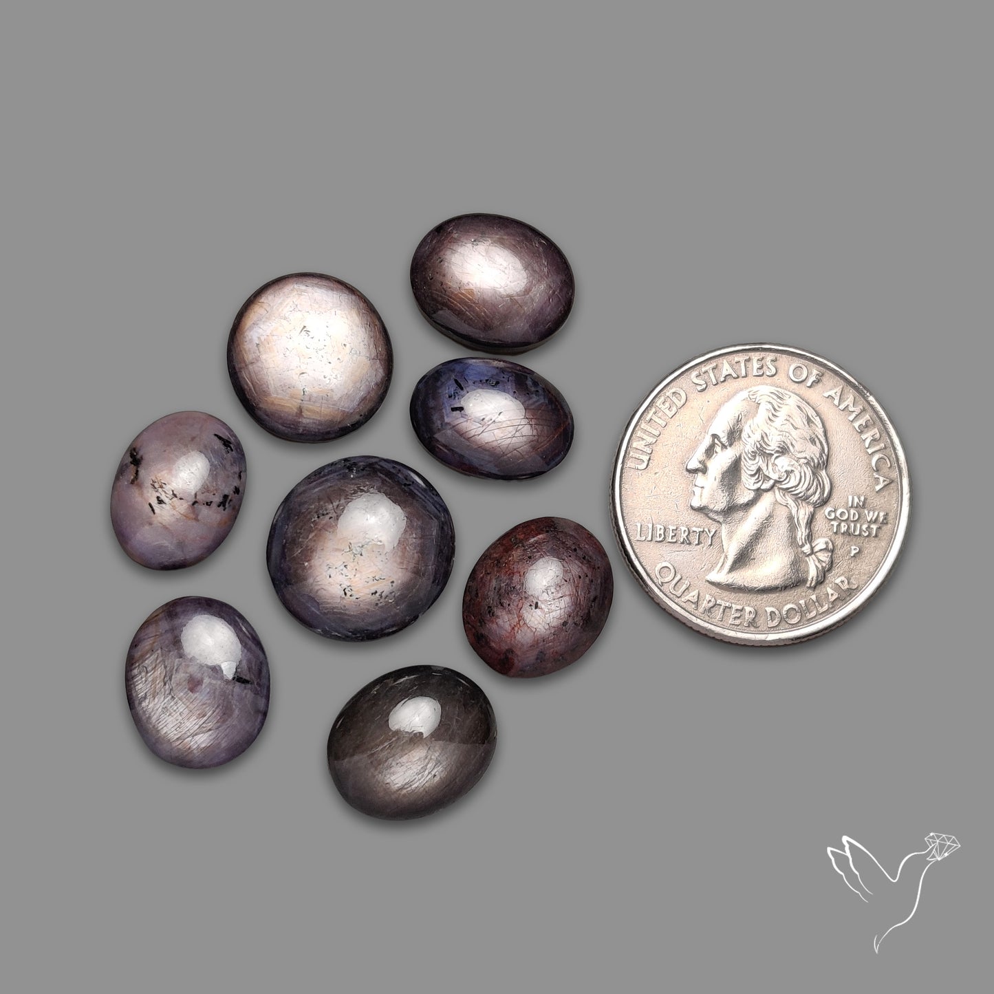 Dark Star Rubies Lot