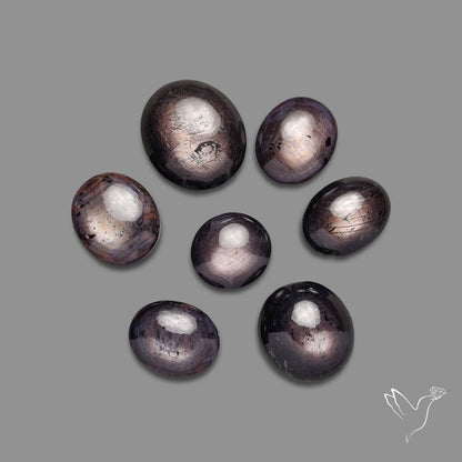 Dark Star Rubies Lot