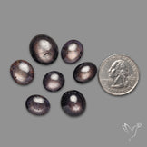 Dark Star Rubies Lot