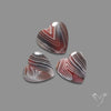 Botswana Agate Hearts Lot