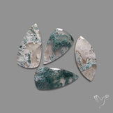 White Horse Canyon Moss Agates Lot