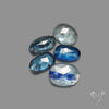 Rose Cut Blue Kyanites Lot