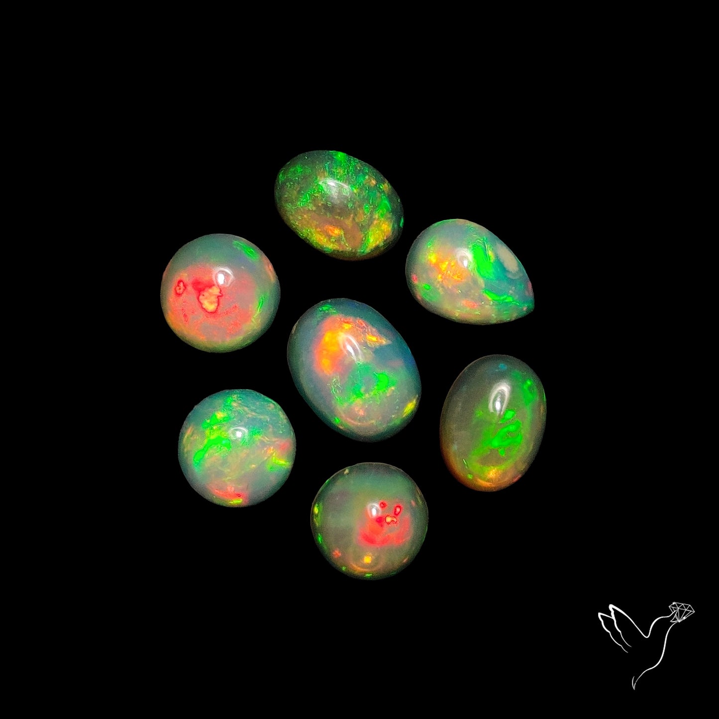 Small Ethiopian Opals Lot