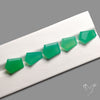 Step Cut Gemmy Chrysoprase Lot