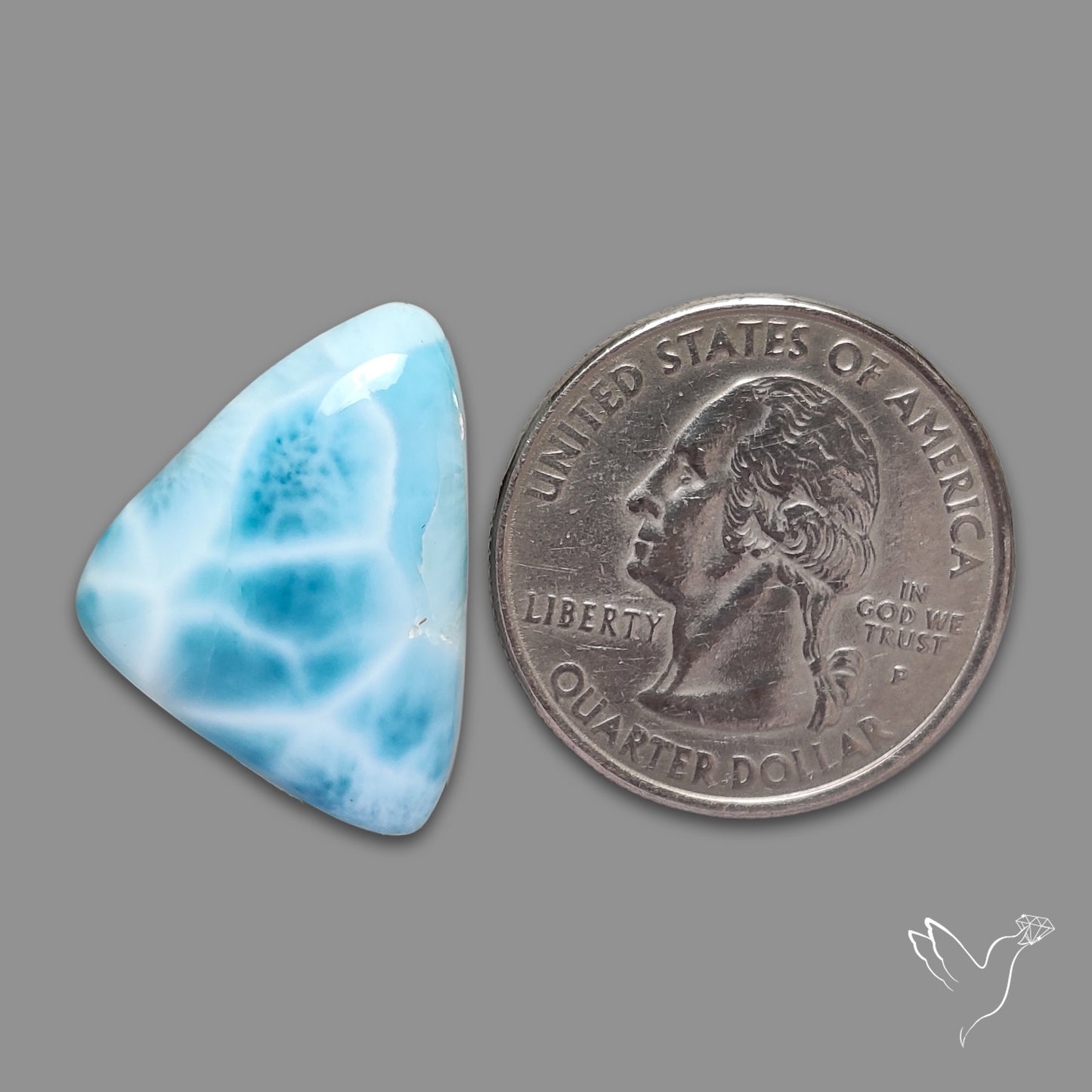 Larimar Cabochon