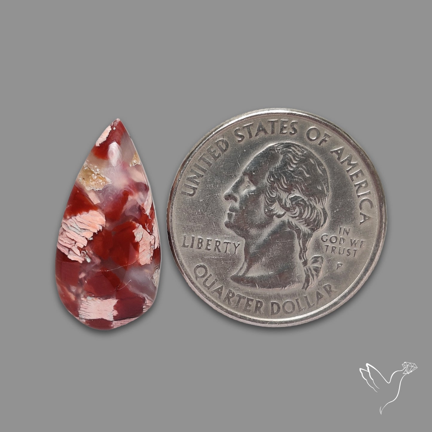 Howardite Opal Cabochon