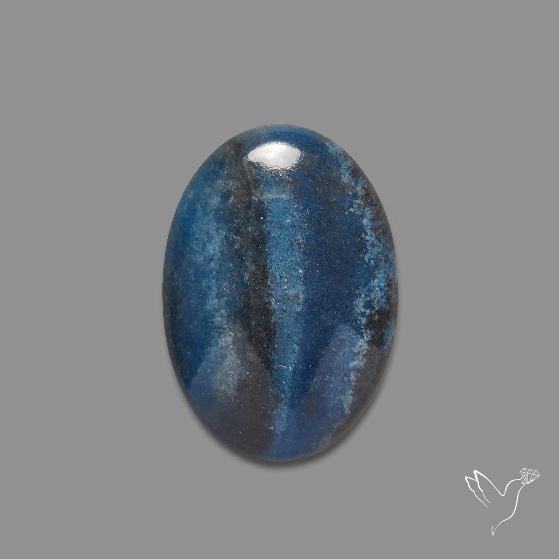 Trolleite Quartz Cabochon