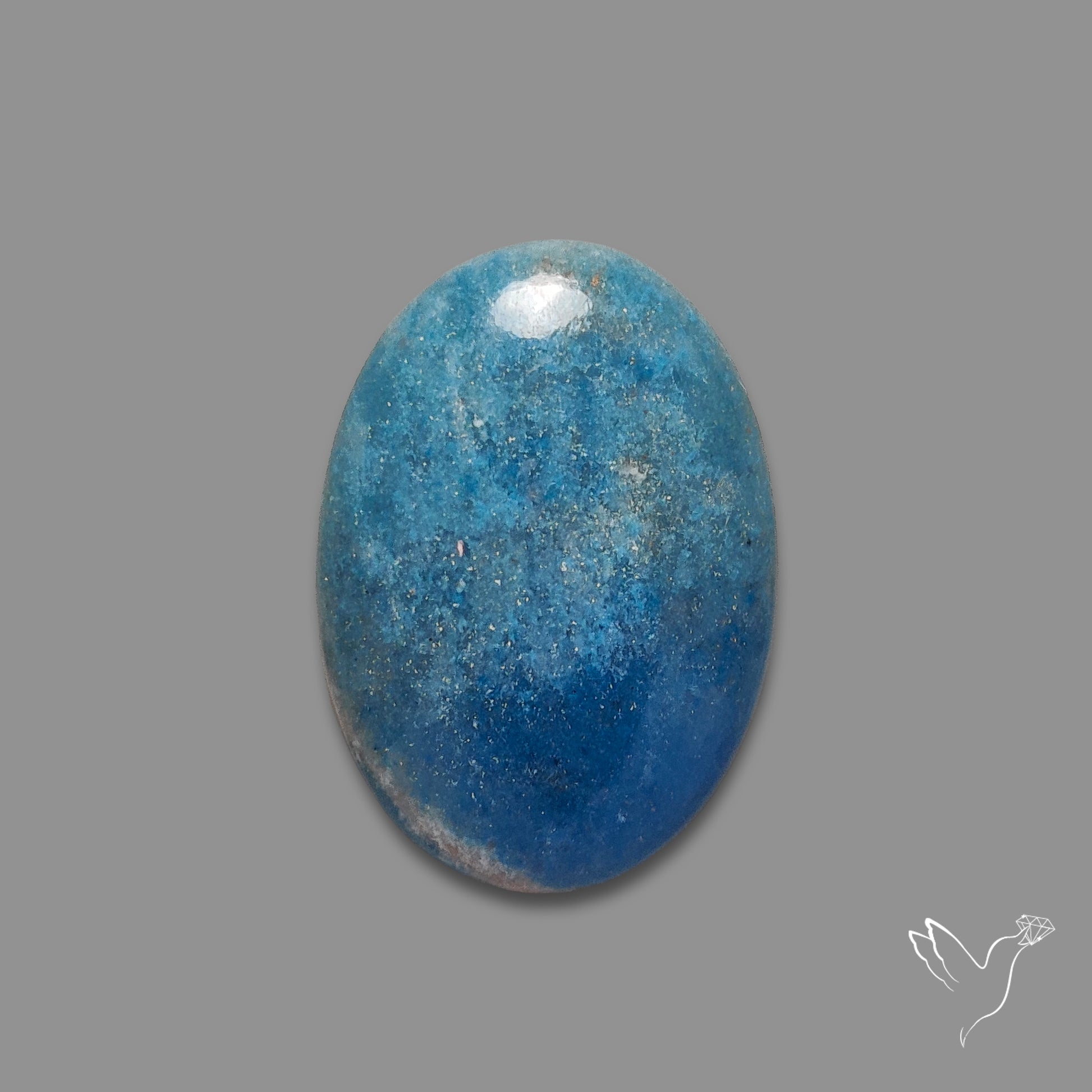 Trolleite Quartz Cabochon