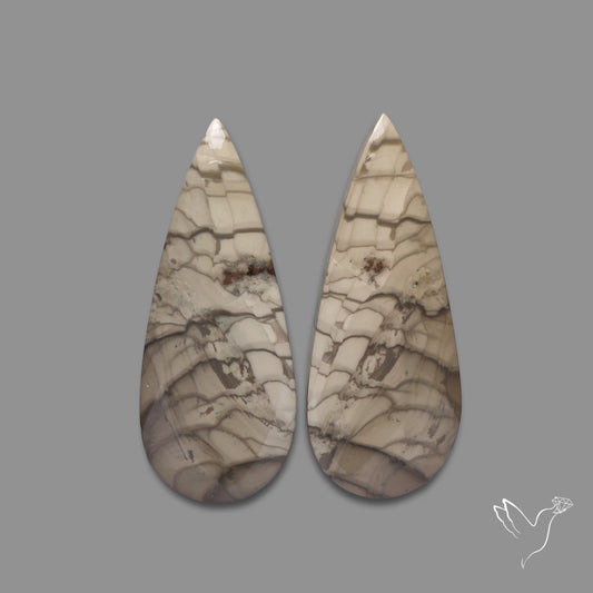 Large Picture Jasper Pair