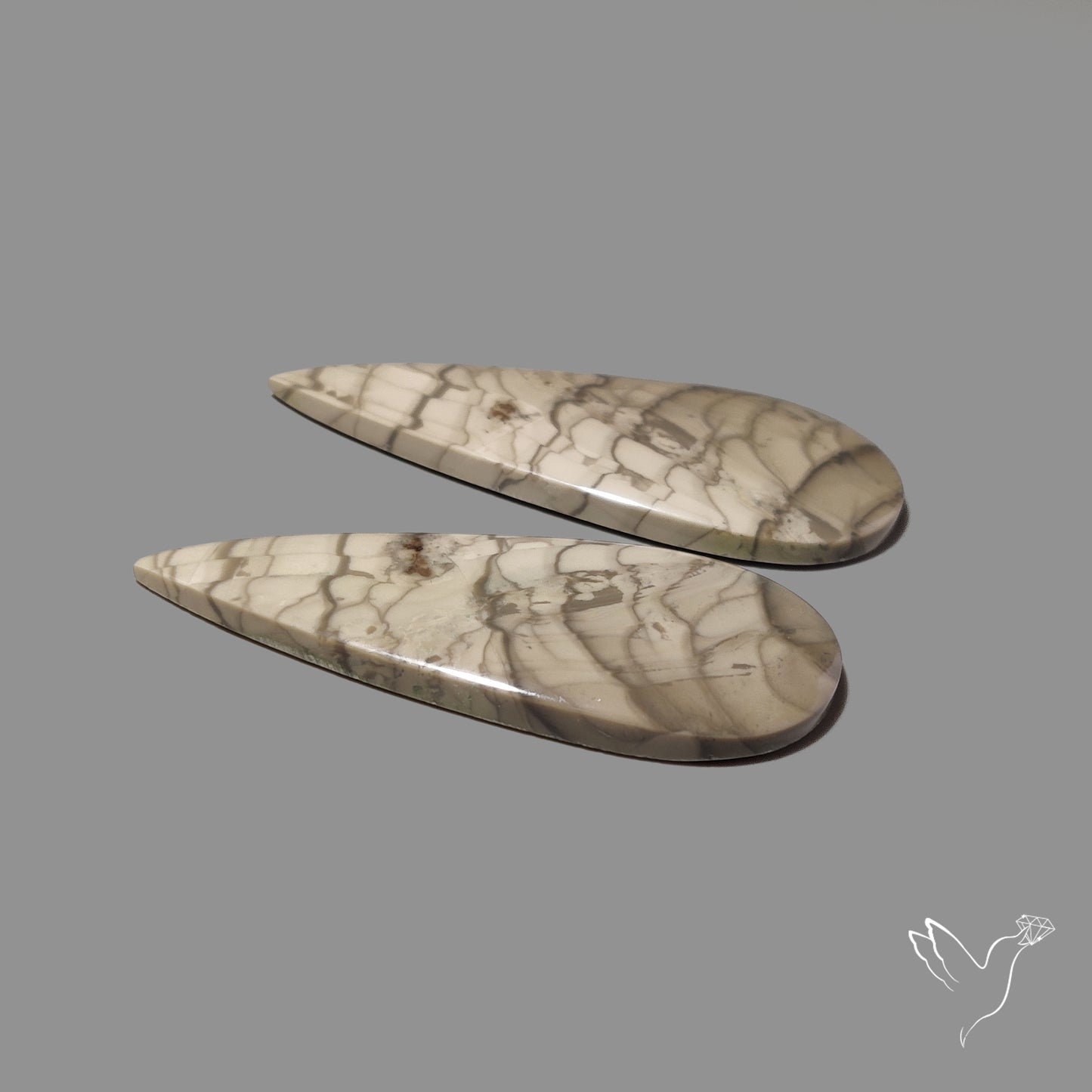 Large Picture Jasper Pair