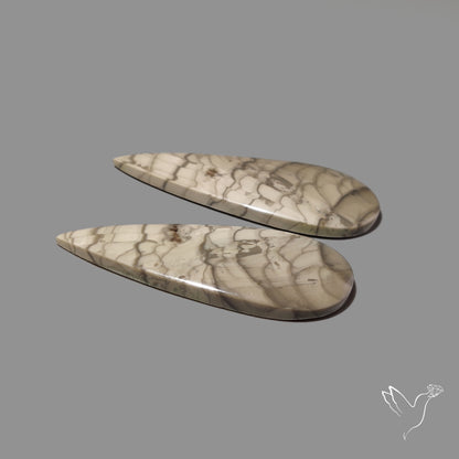Large Picture Jasper Pair