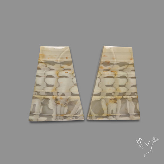 Large Picture Jasper Pair