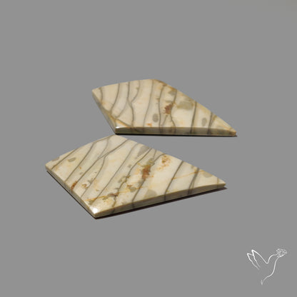 Large Picture Jasper Pair