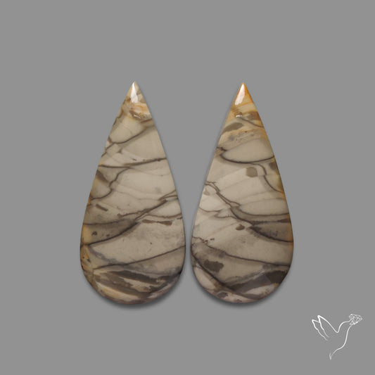 Large Picture Jasper Pair
