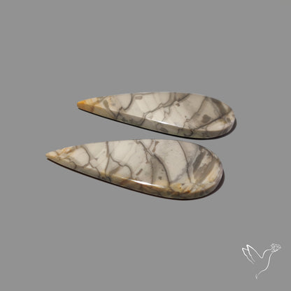 Large Picture Jasper Pair