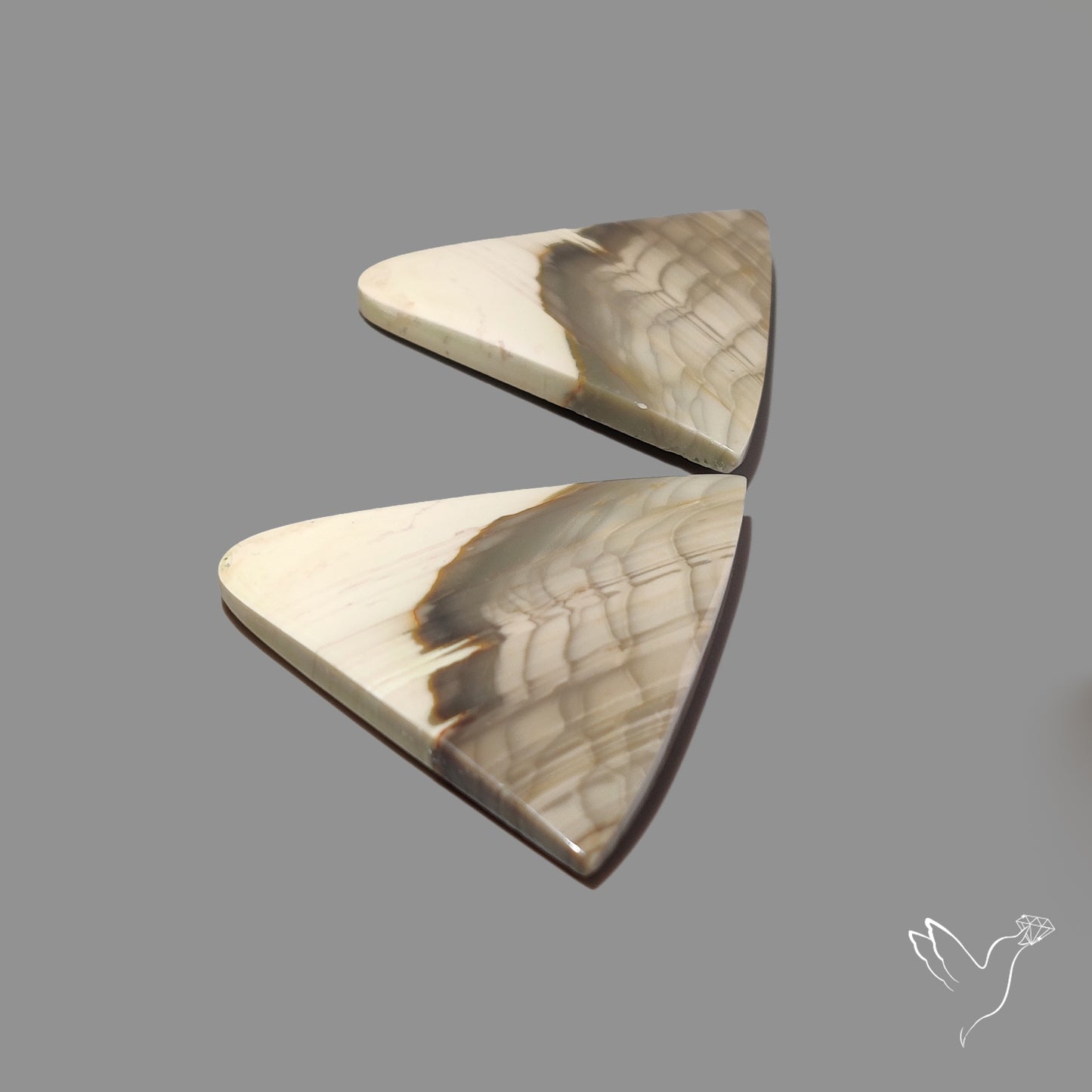 Large Picture Jasper Pair