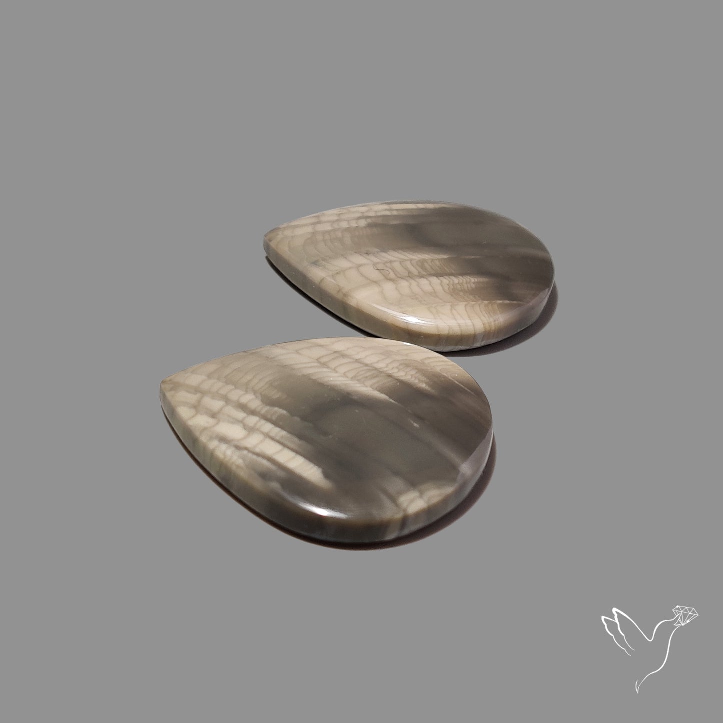 Large Picture Jasper Pair