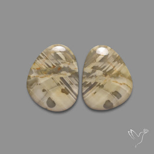 Large Picture Jasper Pair