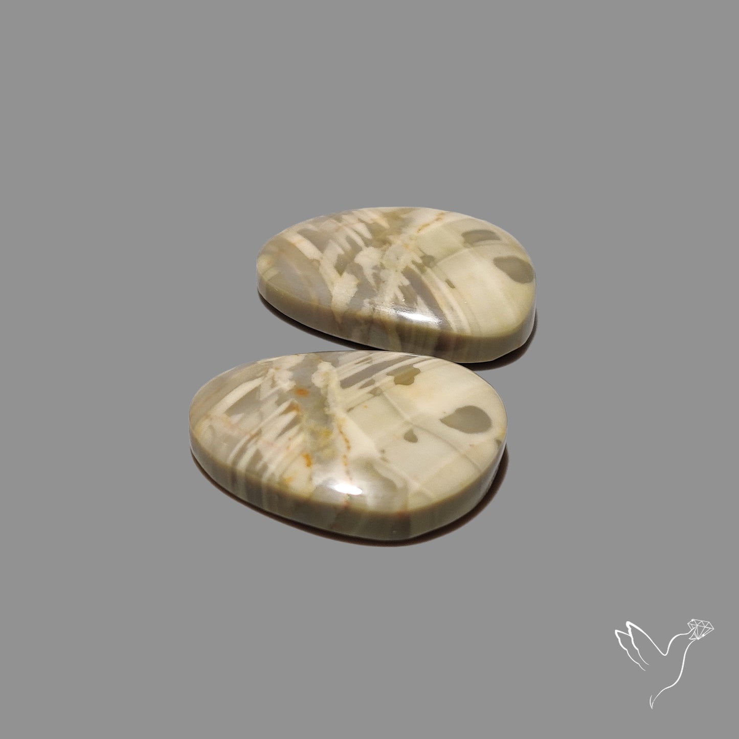 Large Picture Jasper Pair