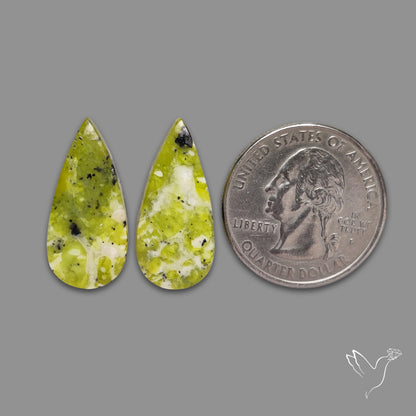 Lizardite Serpentine Pair