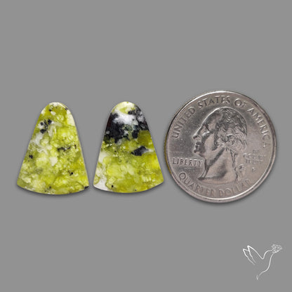 Lizardite Serpentine Pair
