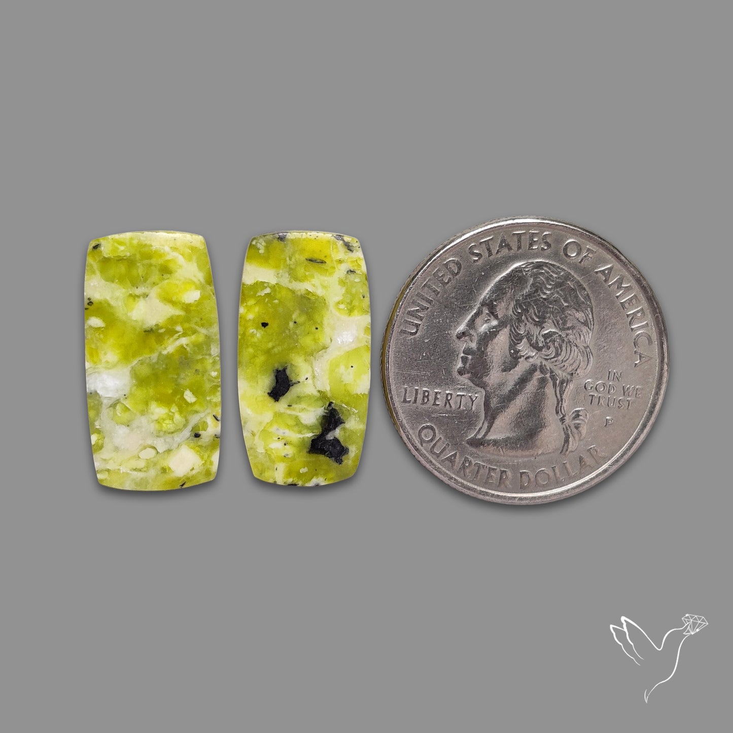Lizardite Serpentine Pair