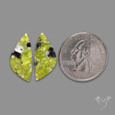 Lizardite Serpentine Pair