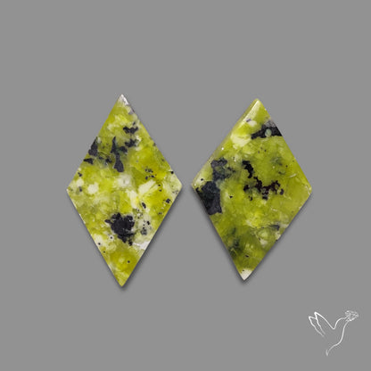 Lizardite Serpentine Pair