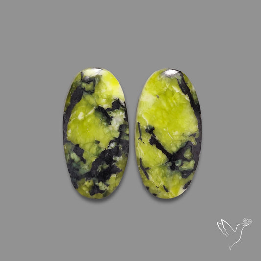 Lizardite Serpentine Pair