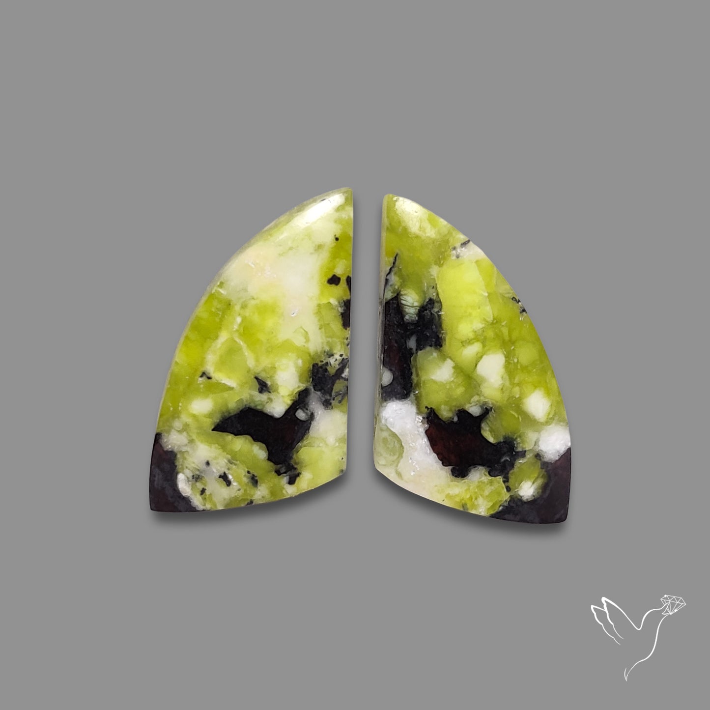 Lizardite Serpentine Pair
