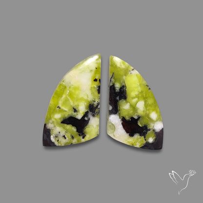 Lizardite Serpentine Pair