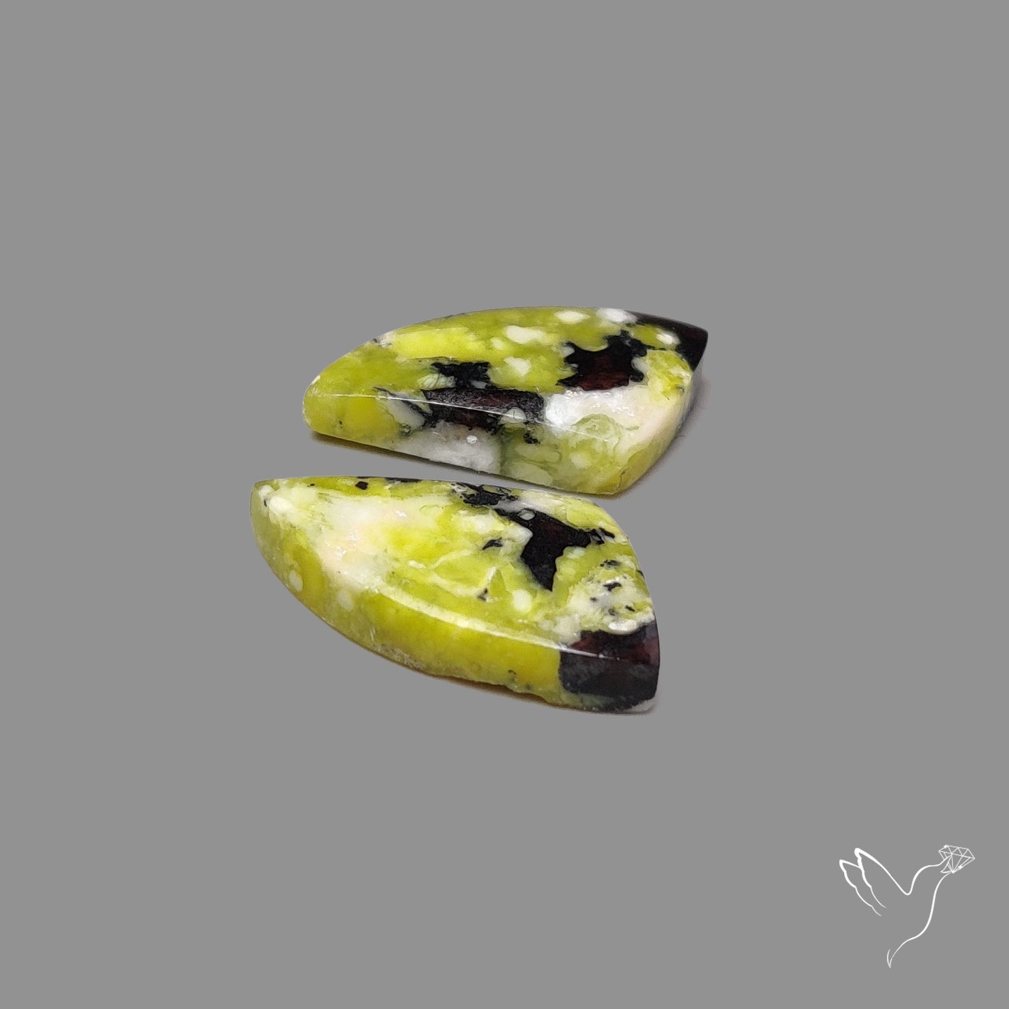 Lizardite Serpentine Pair