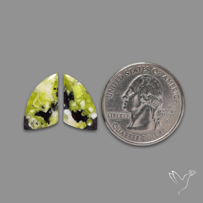 Lizardite Serpentine Pair