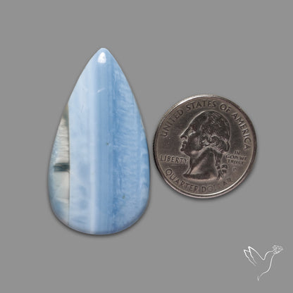 Owyhee Blue Opal Cabochon