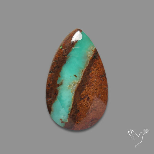 Boulder Chrysoprase Cabochon