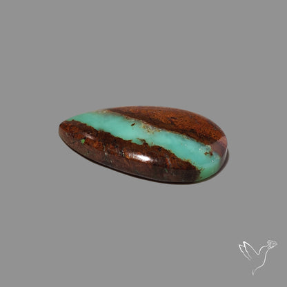 Boulder Chrysoprase Cabochon