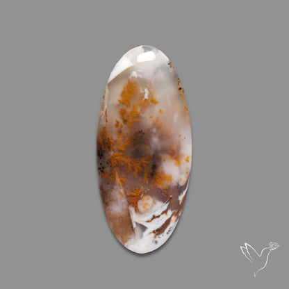 Russian Dendritic Agate Cabochon