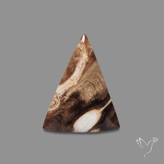 Palmroot Agate Cabochon