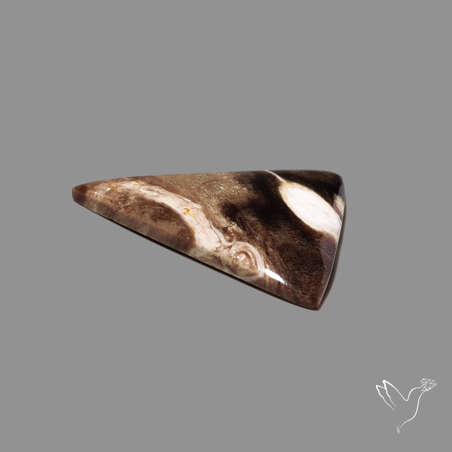 Palmroot Agate Cabochon