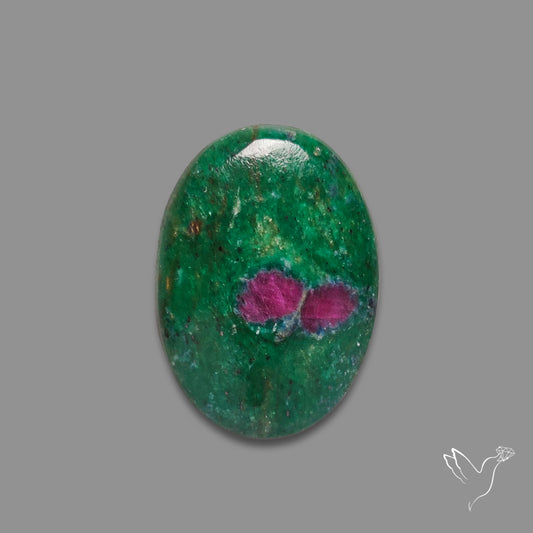 Ruby In Fuchsite Cabochon